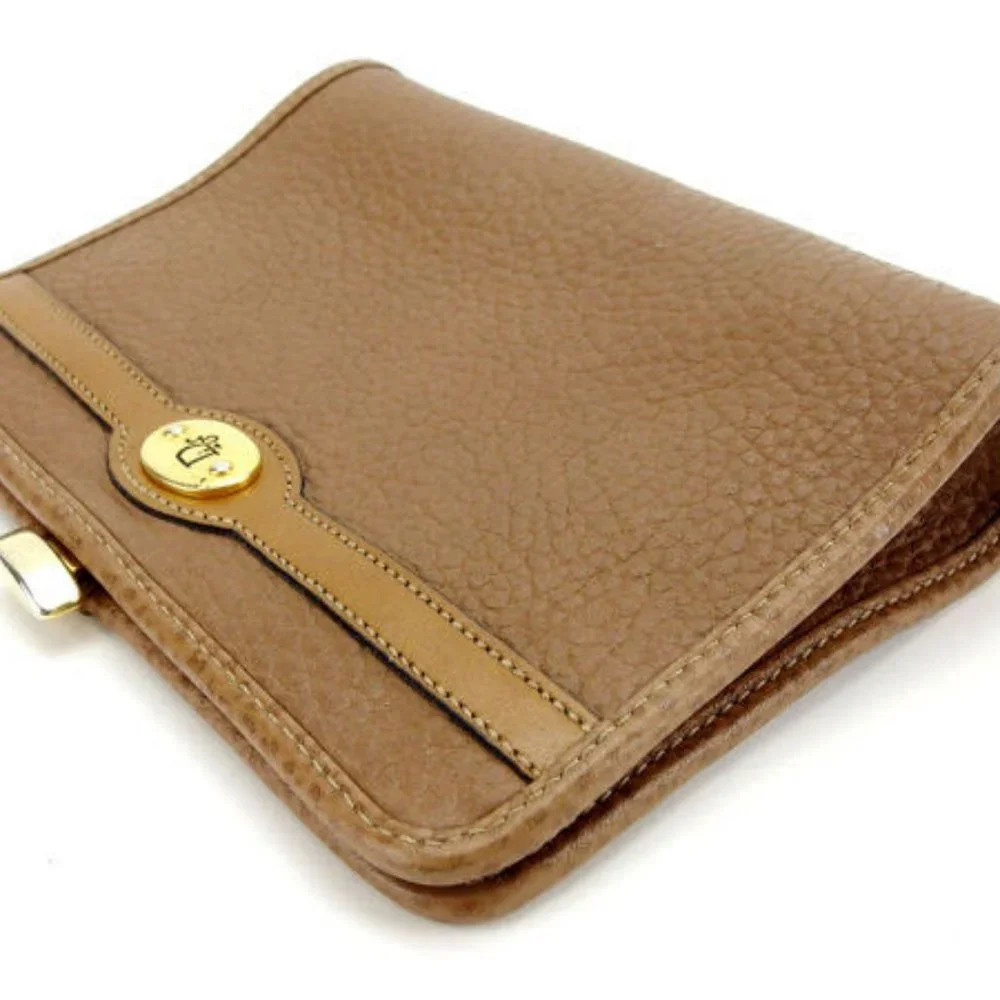 Dior Wallet Purse Coin purse Brown Woman Authentic Used